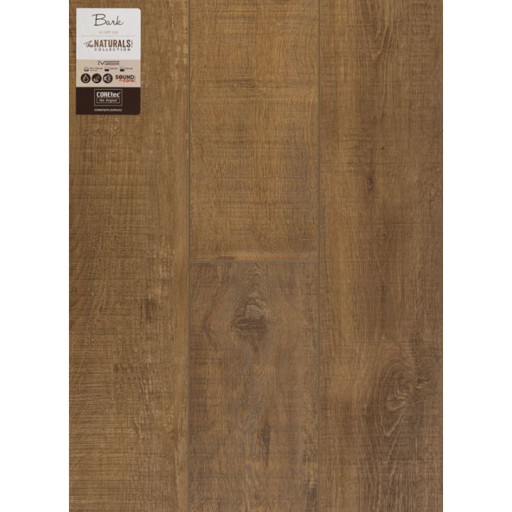 COREtec Naturals 1200+ Bark | Sol PVC clipsable