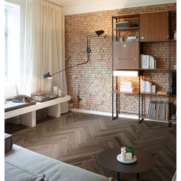 COREtec Herringbone Juglans HBE | Sol bâton rompu