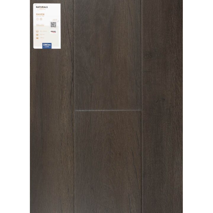 COREtec Naturals 1800++ Raven | Sol PVC clipsable