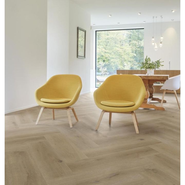 COREtec Texas Oak H54 | Sol PVC bâton rompu