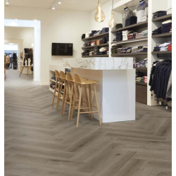 COREtec Texas Oak H86 50LVRH2486 sol PVC chevron