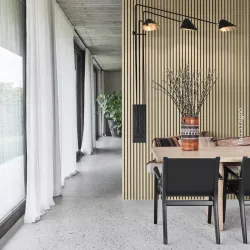 Panneau mural acoustique bois Tocca Legno Regular Invisible 21 mm