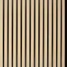Panneau mural acoustique bois Tocca Legno Regular Invisible 21 mm