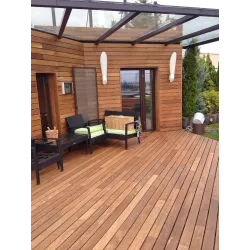 Ipé lames de terrasse Vetedy Softline - Fixations invisibles