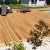 Cumaru Blond lames de terrasse Vetedy Softline - Fixations invisibles