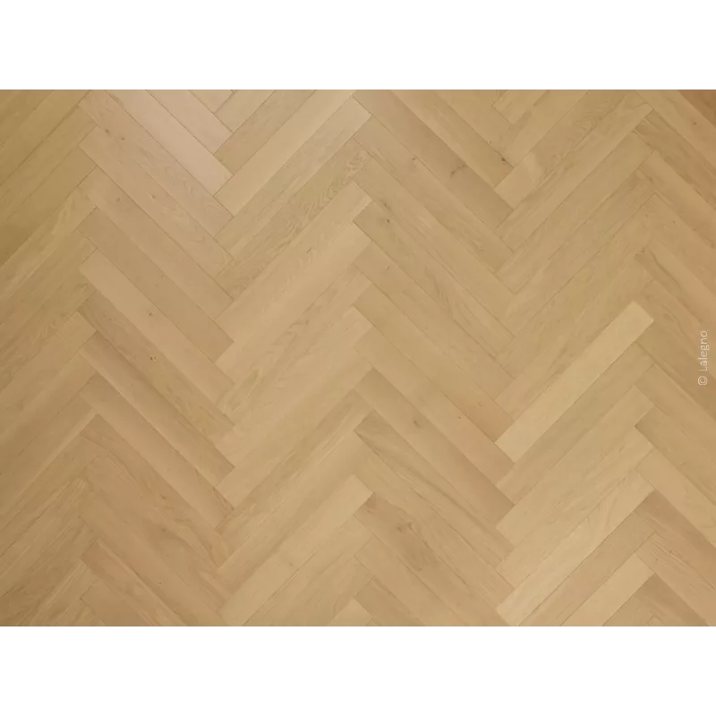 Parquet chêne bâton rompu invisible – Vernis UV – ABC