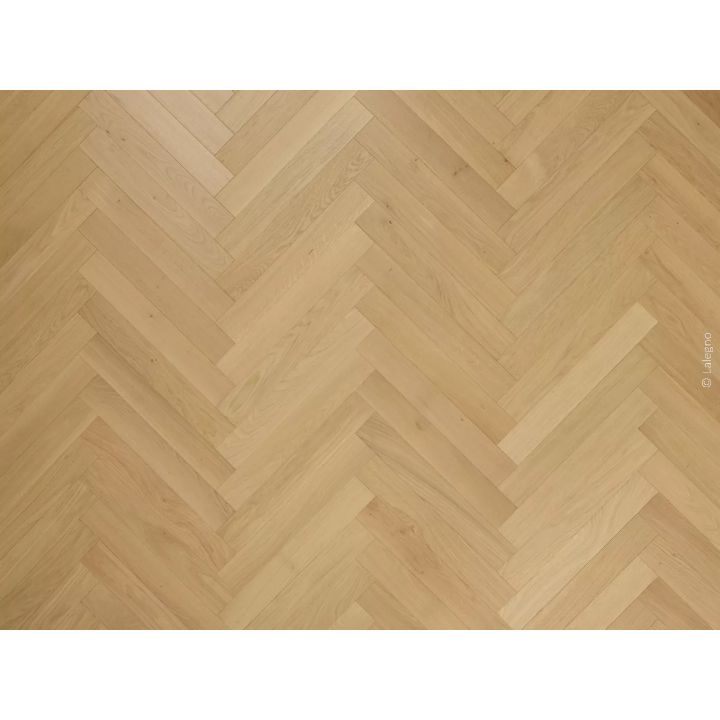 Parquet chêne bâton rompu invisible – Vernis UV – ABC