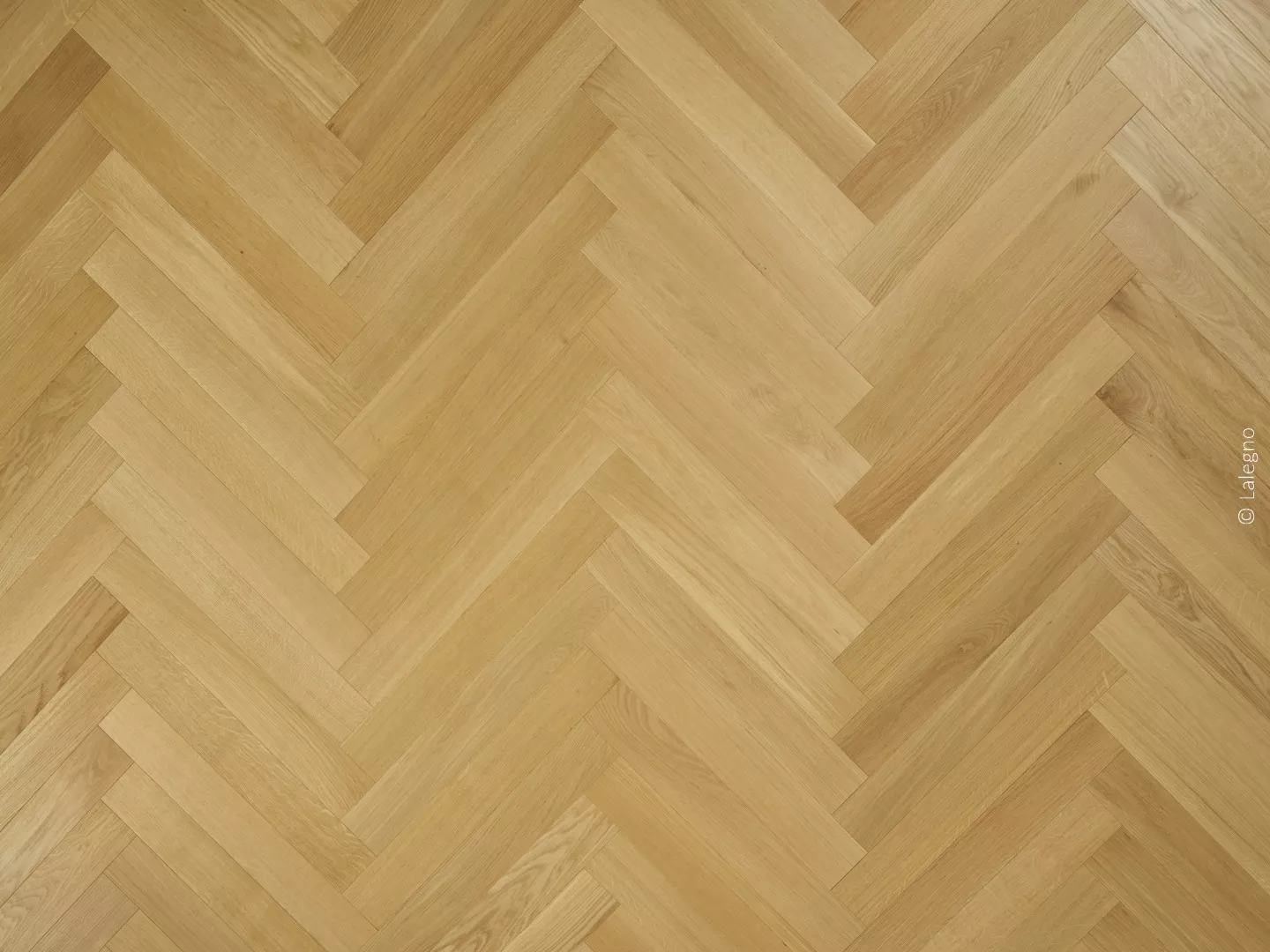 Parquet bâton rompu chêne ABC naturel vernis Lalegno V16493