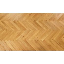 Parquet bâton rompu chêne Classic A marron fumé Lalegno V16495