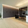 Panneau acoustique UNI PET 12 mm gris foncé Tocca Legno