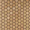 Panneau mural acoustique hexagonal bois Tocca Legno Hexa Natural