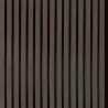 Panneau mural acoustique bois Tocca Legno Regular Ebony 21 mm