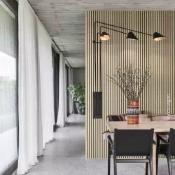 Panneau mural acoustique bois Tocca Legno Regular Invisible 21 mm
