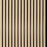 Panneau mural acoustique bois Tocca Legno Regular Invisible 21 mm