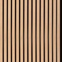 Panneau mural acoustique bois Tocca Legno Regular Naturel 21 mm