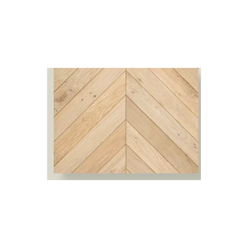Parquet Point de Hongrie 45° Chêne Massif Nouyrigat 14 mm