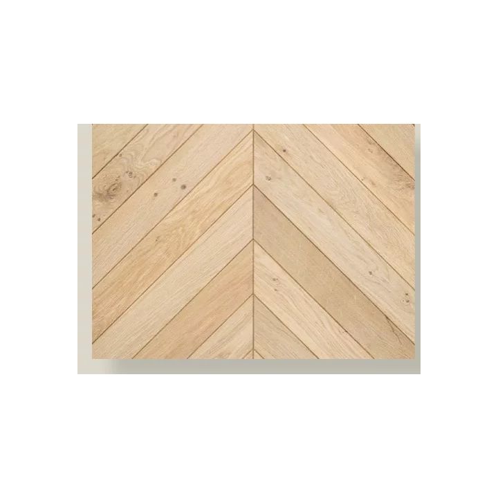 Parquet Point de Hongrie 45° Chêne Massif Nouyrigat 21 mm