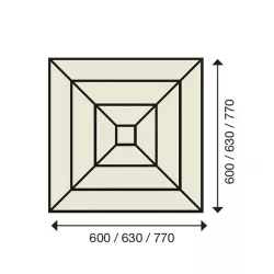 Parquet Croix de Saint-André Design Parquet