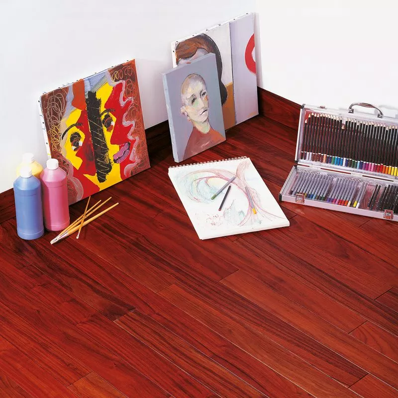 Parquet Padouk Design Parquet
