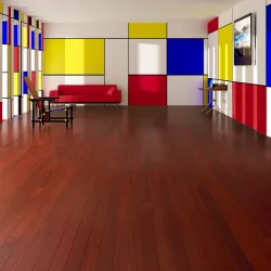Parquet Padouk Design Parquet