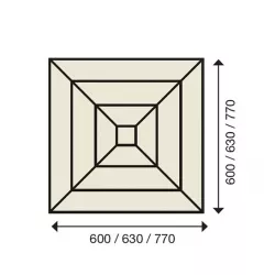Parquet Croix de Saint-André Design Parquet