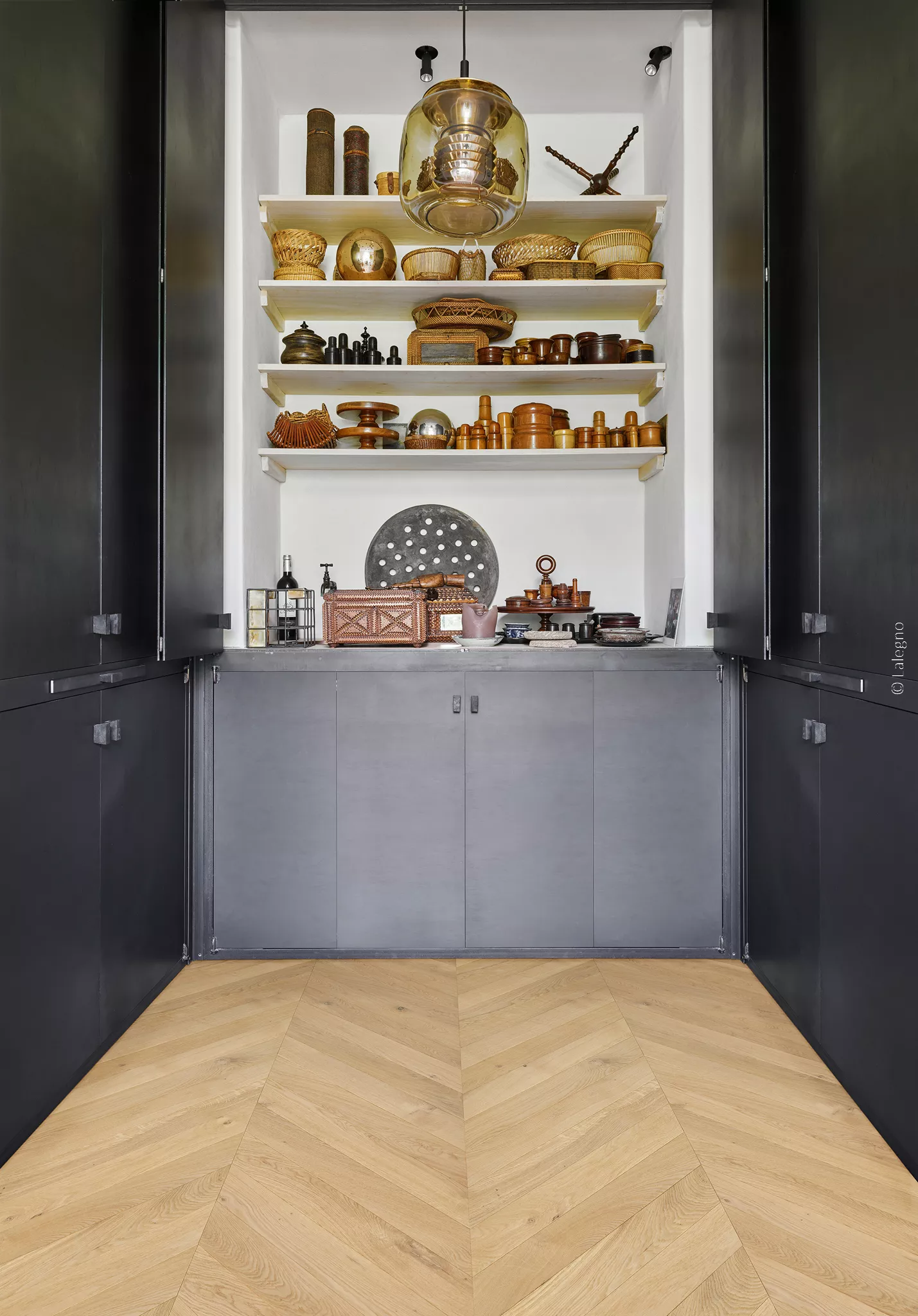 CLASSIC A - BRESCIA - VERNIS UV - POINT DE HONGRIE | Parquet Lalegno