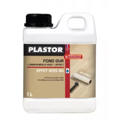 Plastor Effet Bois Nu Fond Dur | Sous-couche mate