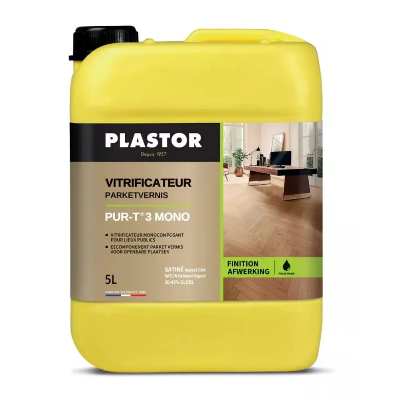 Plastor PUR-T3 MONO | Vitrificateur parquet