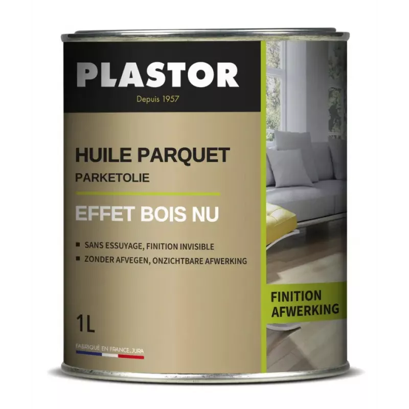 Plastor Huile Effet Bois Nu | Huile parquet naturelle