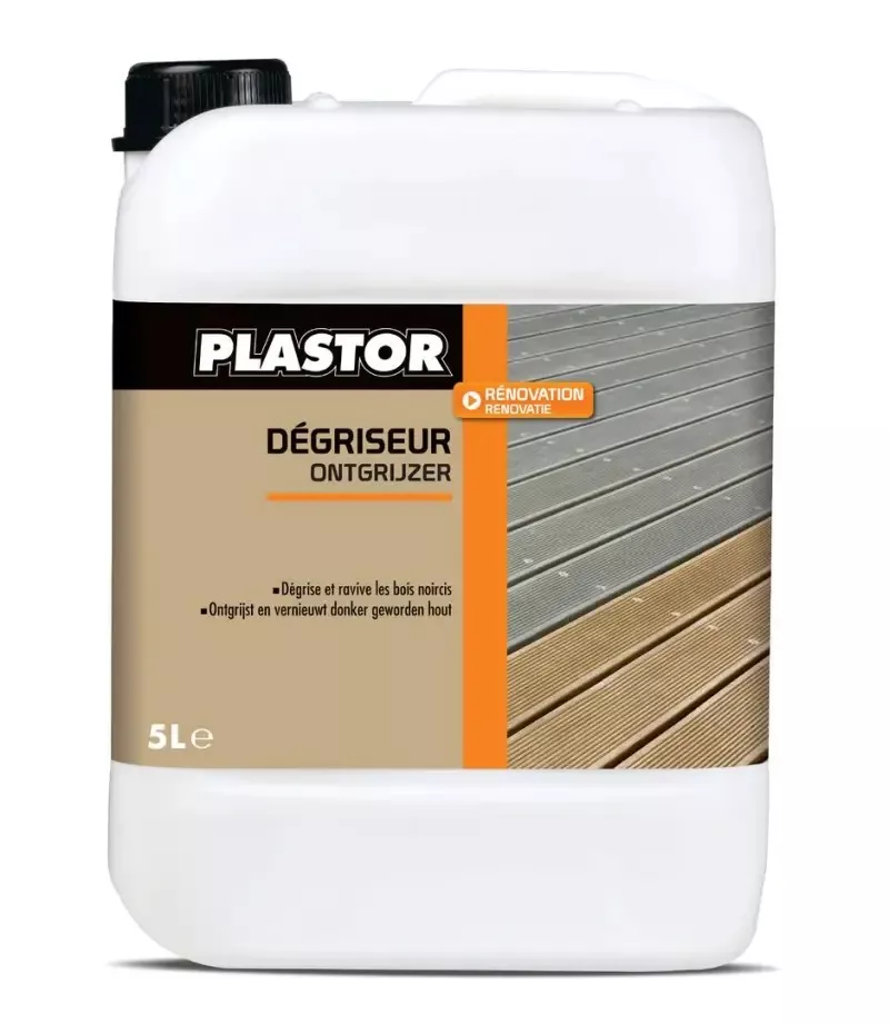 Plastor Dégriseur Terrasse | Bois extérieurs