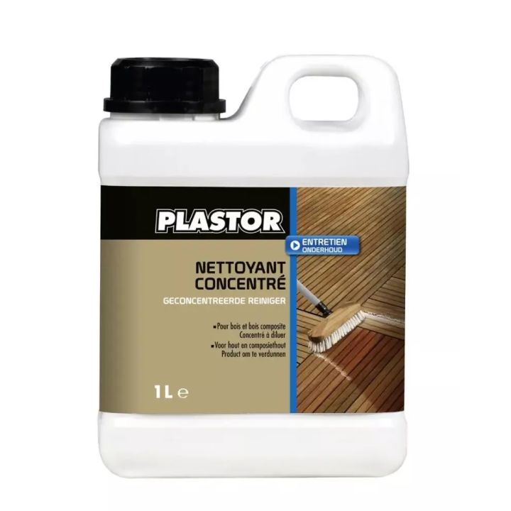 Plastor Nettoyant Concentré Terrasses | Bois et composites