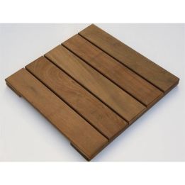 Dalle terrasse Itauba 500×500×38 mm | Sols & Nature