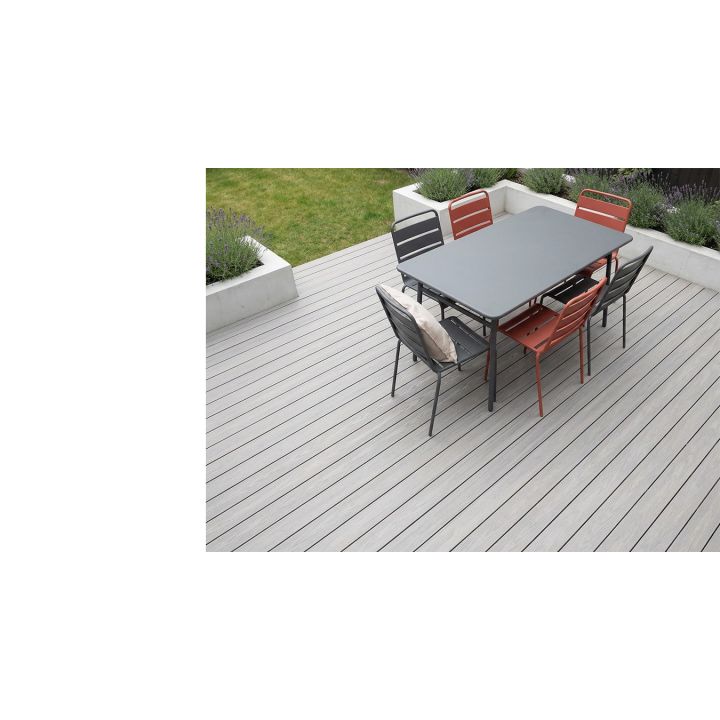 Inspiration de terrasse Fiberdeck Brooklyn en situation — visuel de la gamme, coloris illustratif