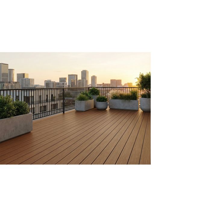 Inspiration de terrasse Fiberdeck Brooklyn en situation — visuel de la gamme, coloris illustratif