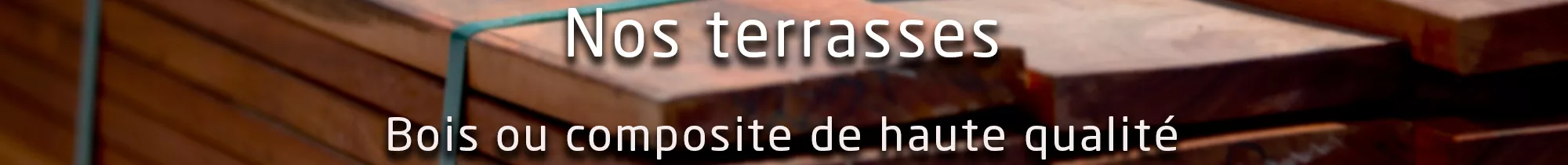 Nos terrasses