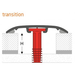 Seuils métal aspect bois Lamina